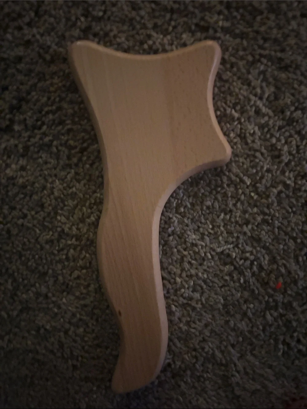 Wooden full body Gua Sha - Natural Light Wood